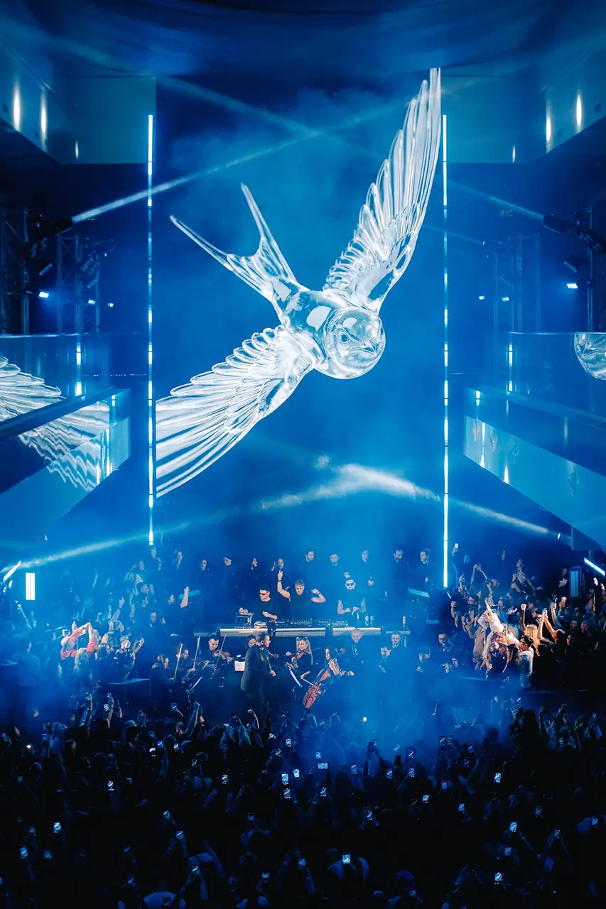 Phone capture of immersive stage visuals